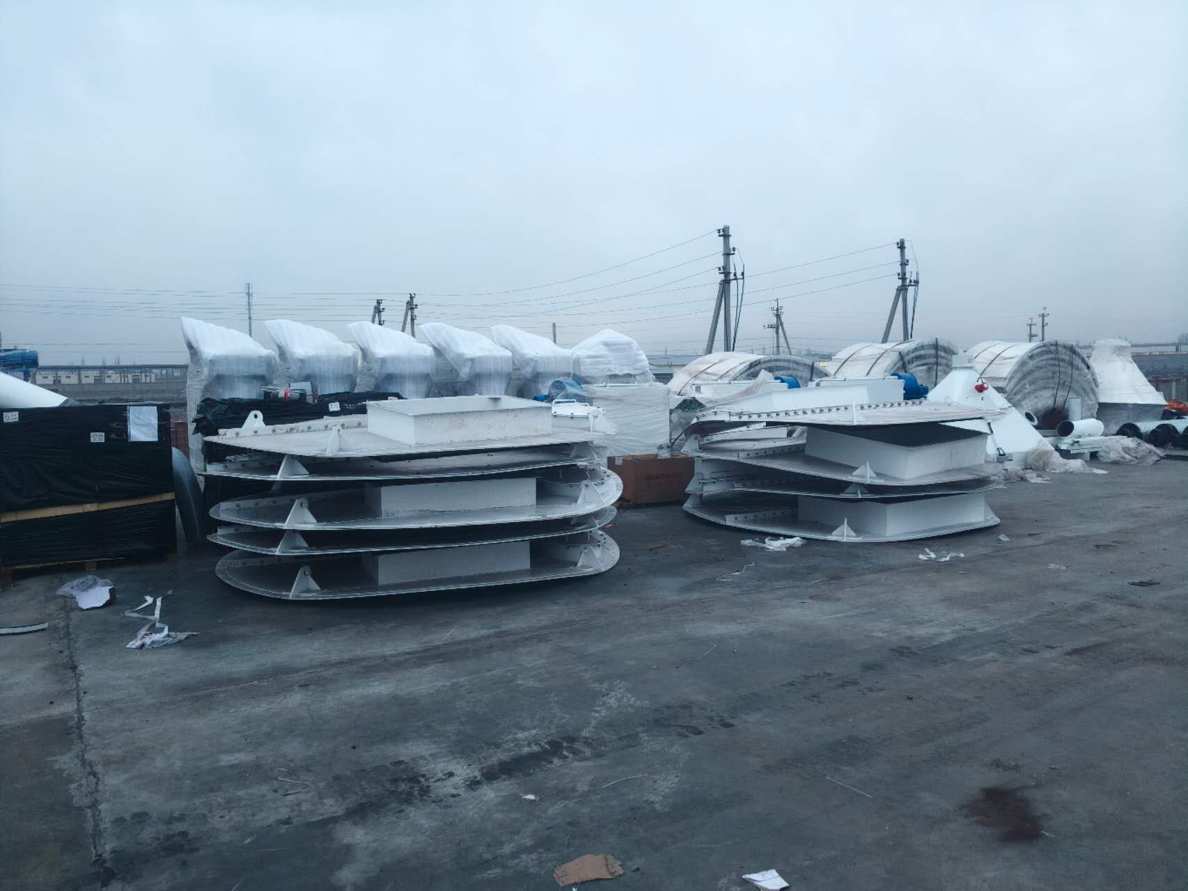 预拌砂浆设备装置现场